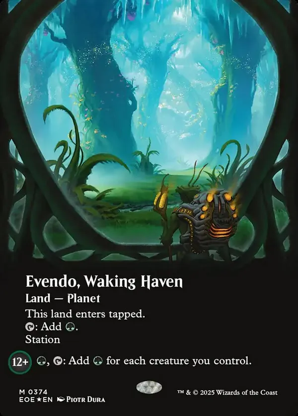 Evendo, Waking Haven (Borderless) (Galaxy Foil)