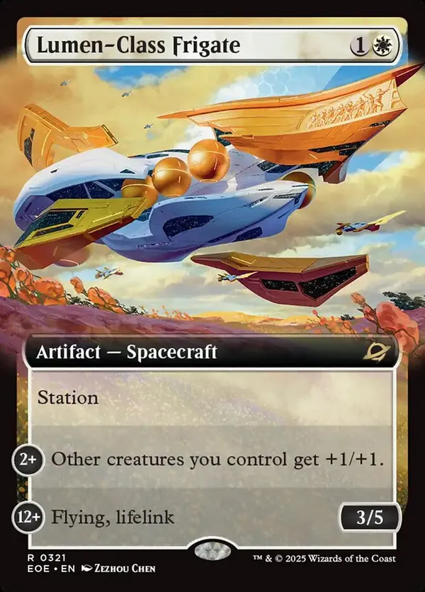 Lumen-Class Frigate (Extended Art) (Foil)