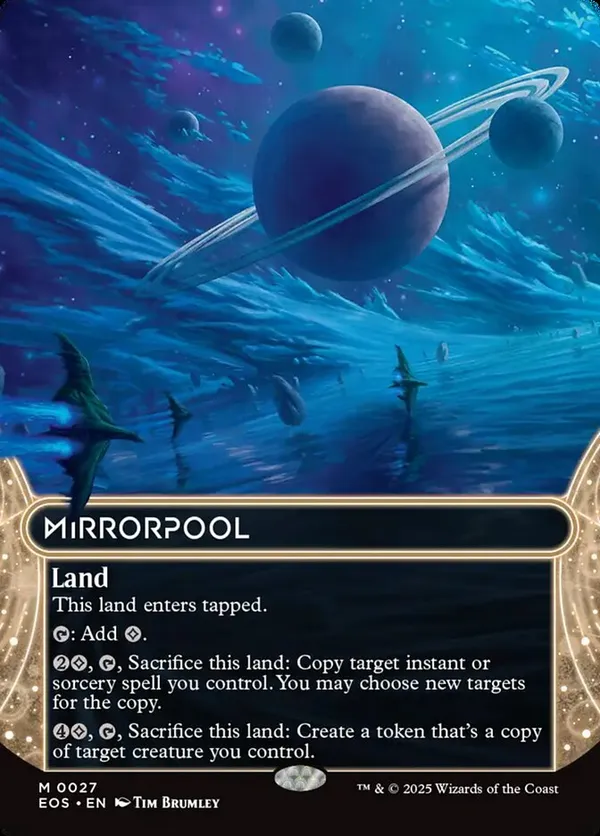 Mirrorpool (0027) (Borderless) (Foil)