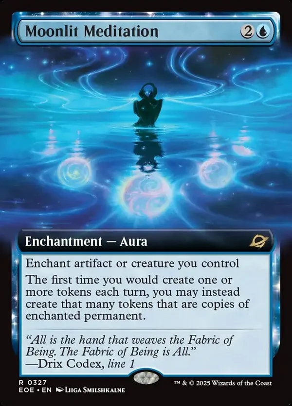 Moonlit Meditation (Extended Art) (Foil)