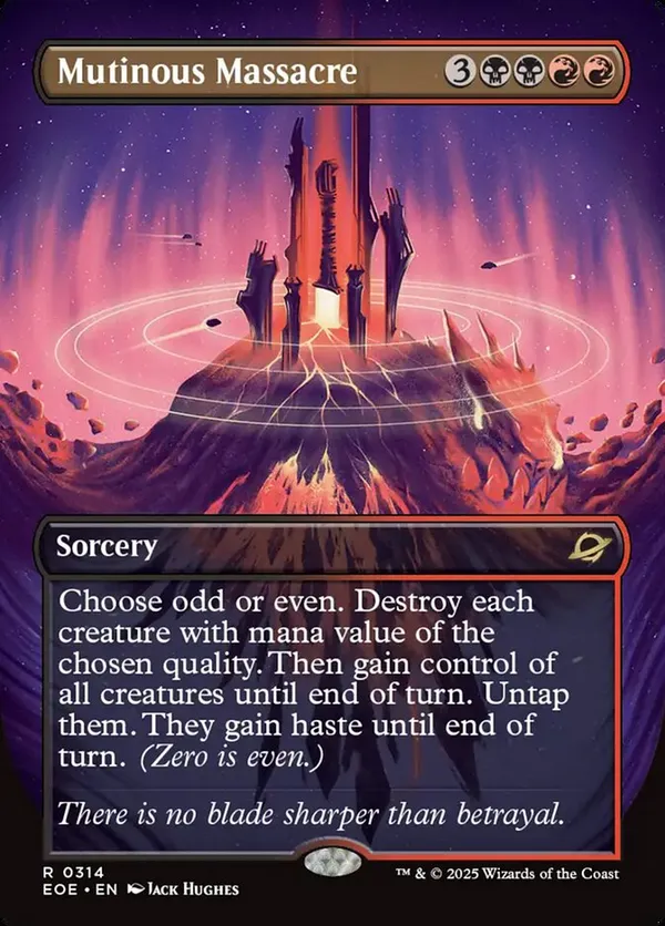 Mutinous Massacre (Borderless) (Foil)