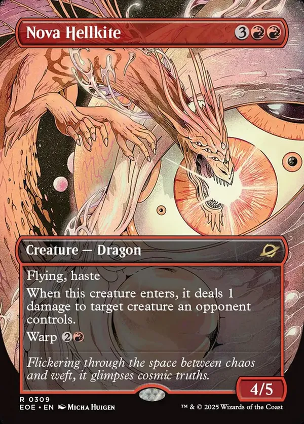 Nova Hellkite (Borderless) (Foil)