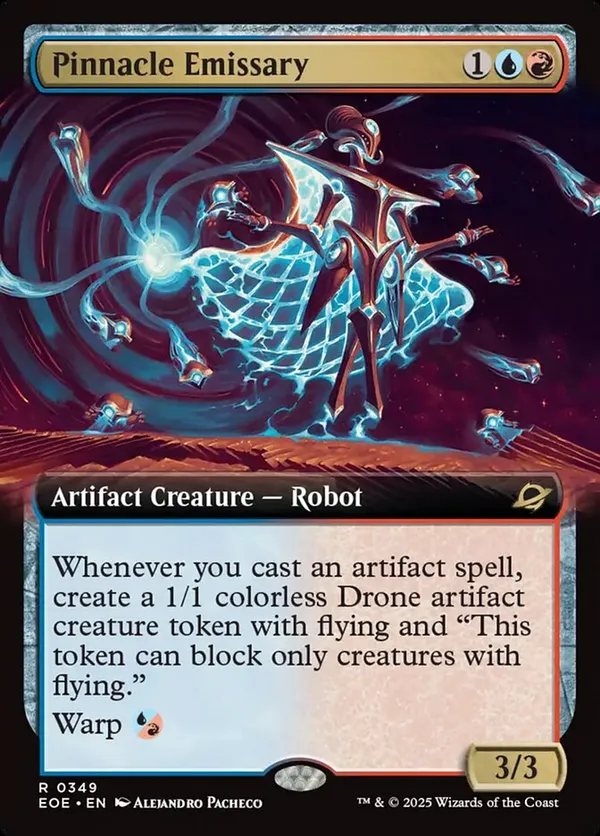Pinnacle Emissary (Extended Art) (Foil)