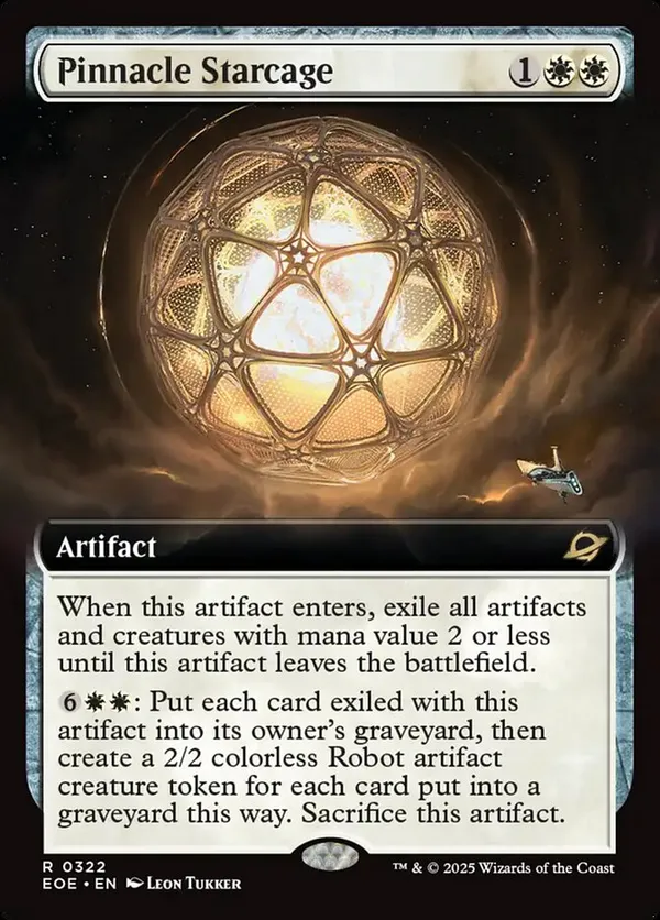 Pinnacle Starcage (Extended Art) (Foil)