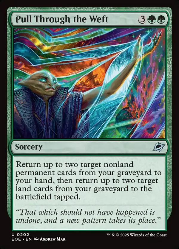 Pull Through the Weft (Foil)