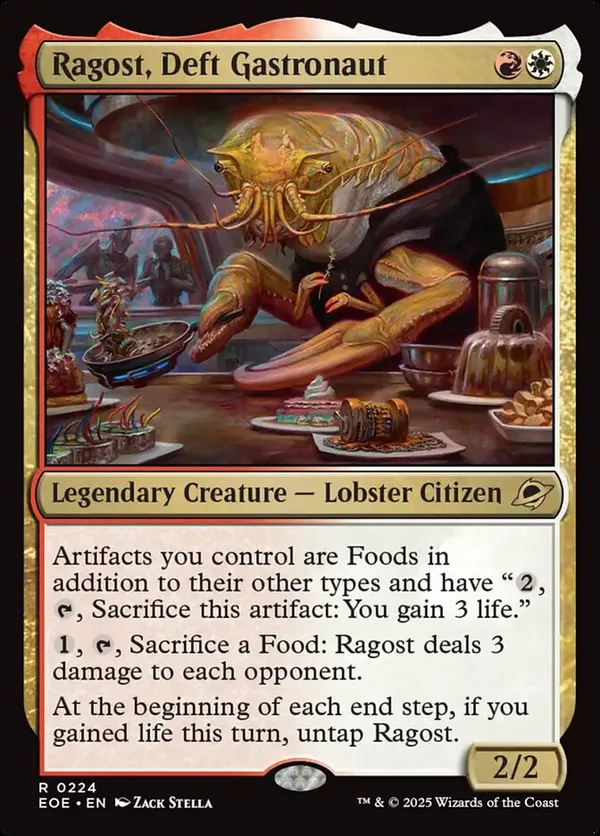 Ragost, Deft Gastronaut (Foil)