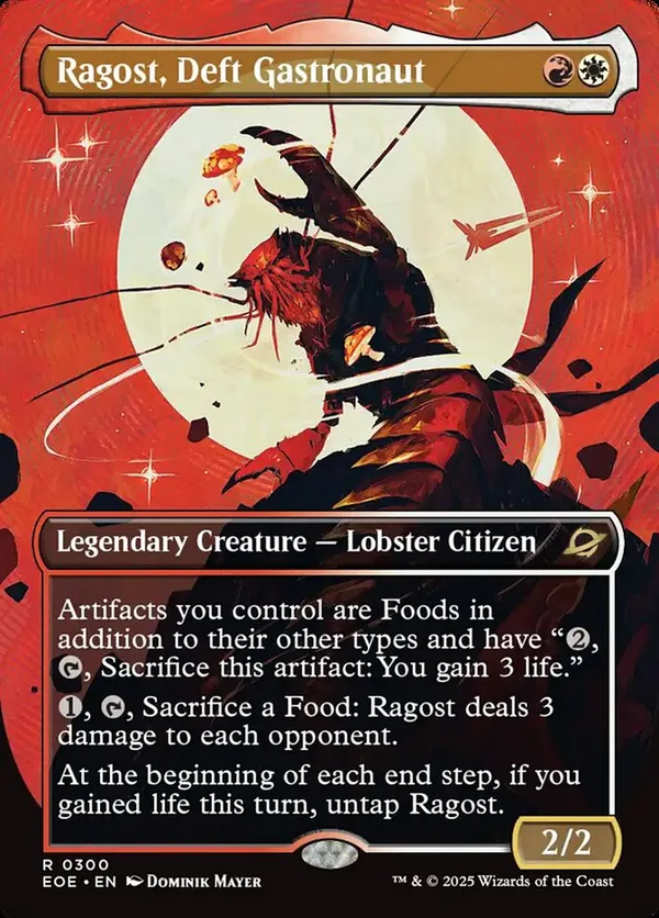 Ragost, Deft Gastronaut (Borderless) (Foil)