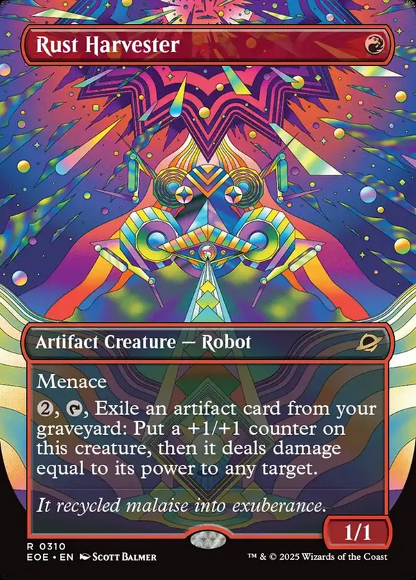 Rust Harvester (Borderless) (Foil)