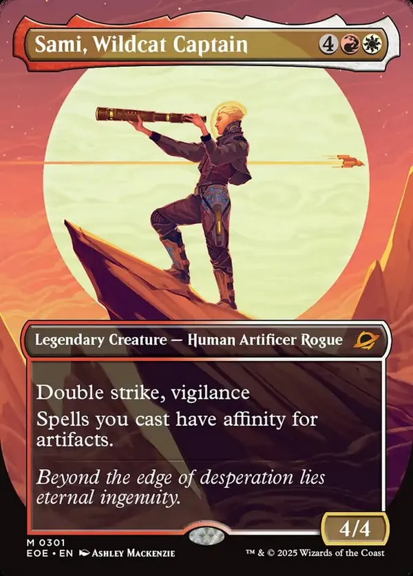 Sami, Wildcat Captain (Borderless) (Foil)
