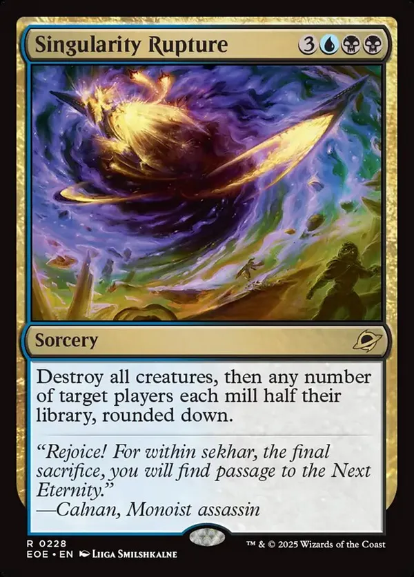 Singularity Rupture (Foil)