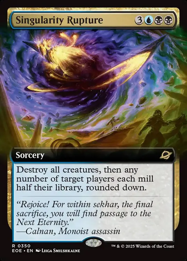 Singularity Rupture (Extended Art) (Foil)