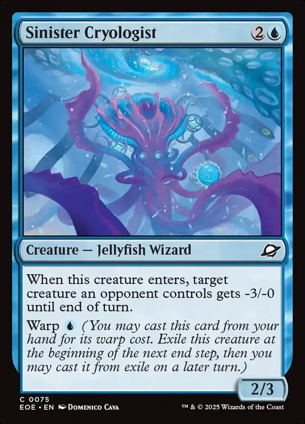 Sinister Cryologist (Foil)