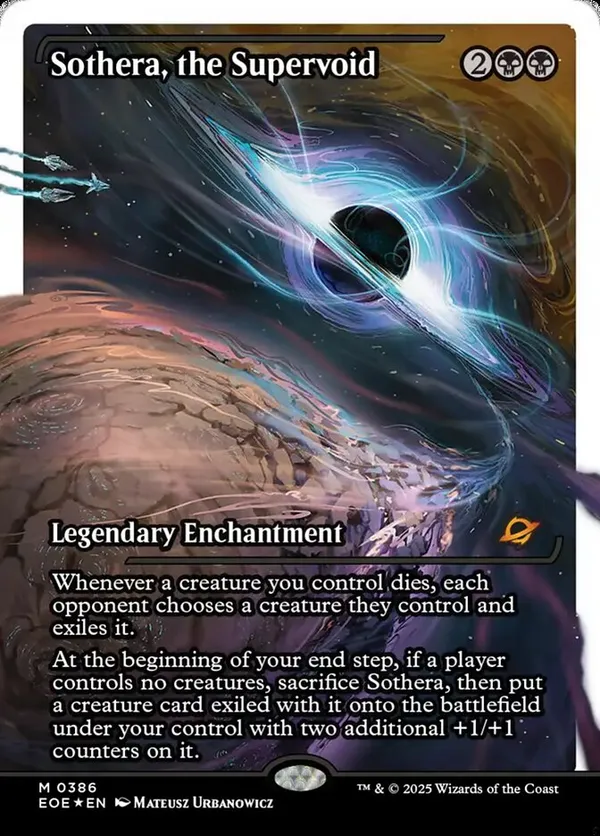 Sothera, the Supervoid (Fracture Foil) (Foil)