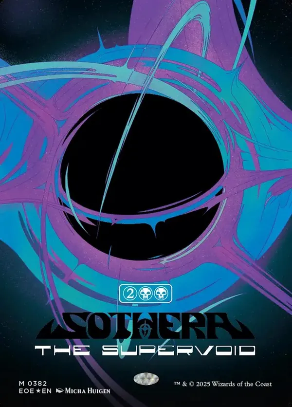 Sothera, the Supervoid (Singularity Foil) (Foil)
