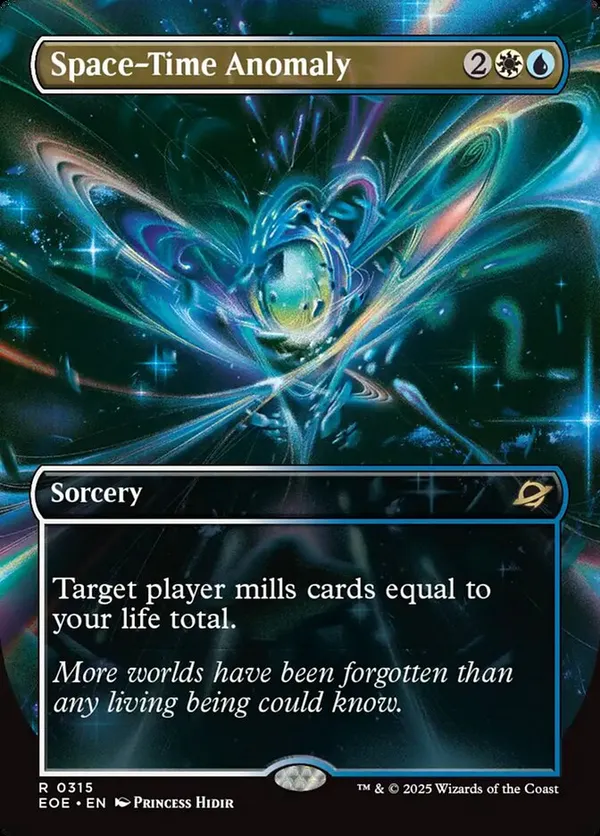 Space-Time Anomaly (Borderless) (Foil)