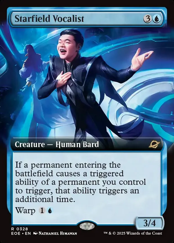 Starfield Vocalist (Extended Art) (Foil)