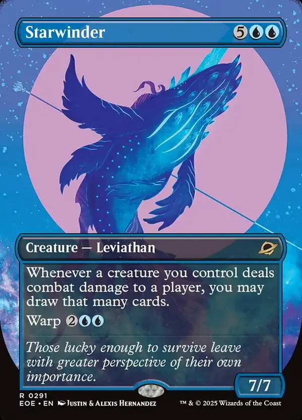 Starwinder (0291) (Borderless) (Foil)