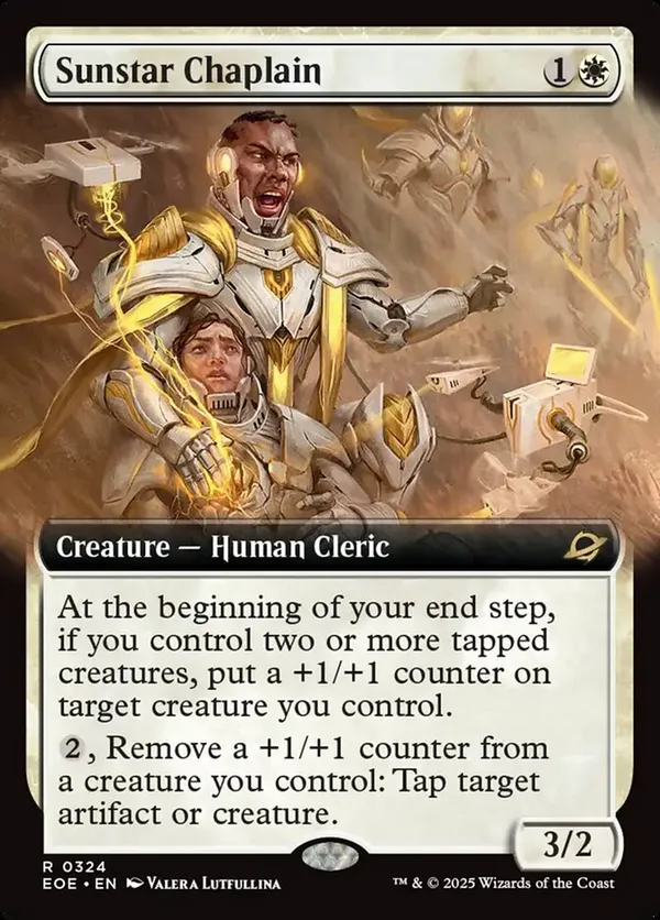 Sunstar Chaplain (Extended Art) (Foil)