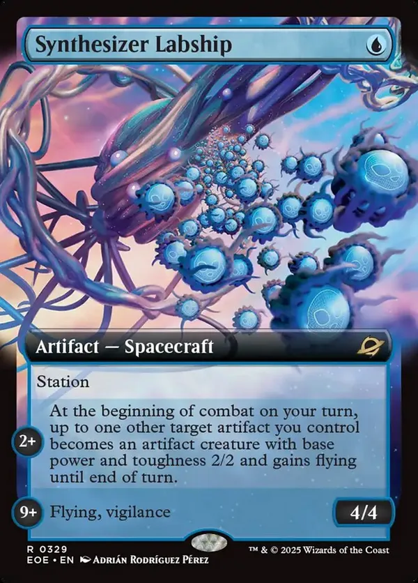 Synthesizer Labship (Extended Art) (Foil)