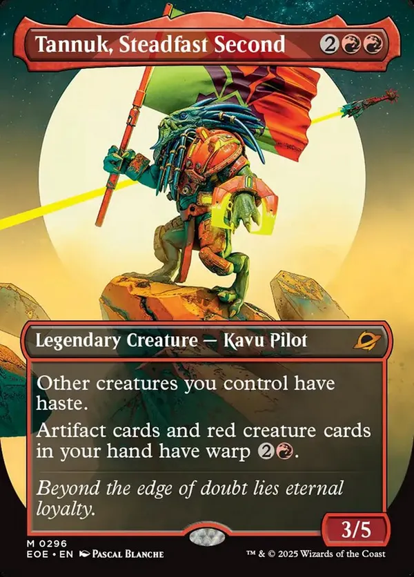 Tannuk, Steadfast Second (Borderless) (Foil)