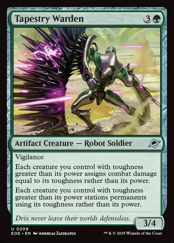 Tapestry Warden (Foil)