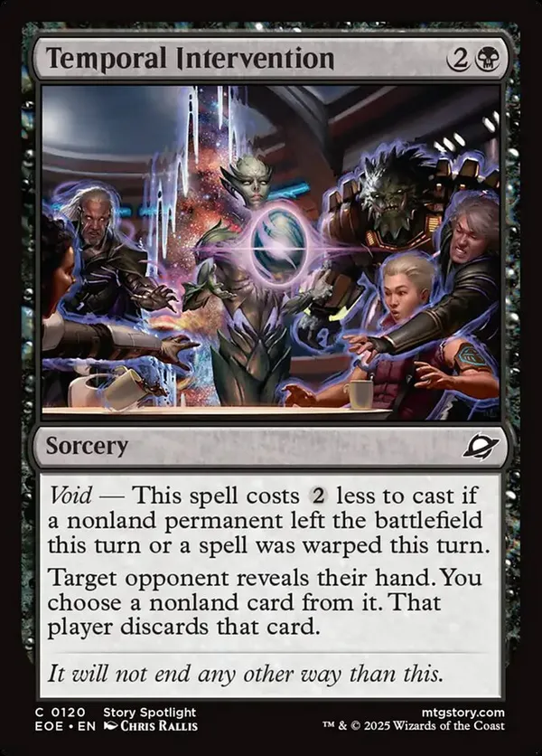 Temporal Intervention (Foil)