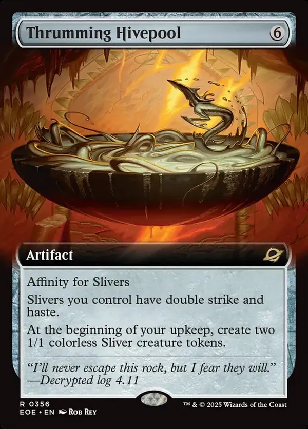 Thrumming Hivepool (Extended Art) (Foil)