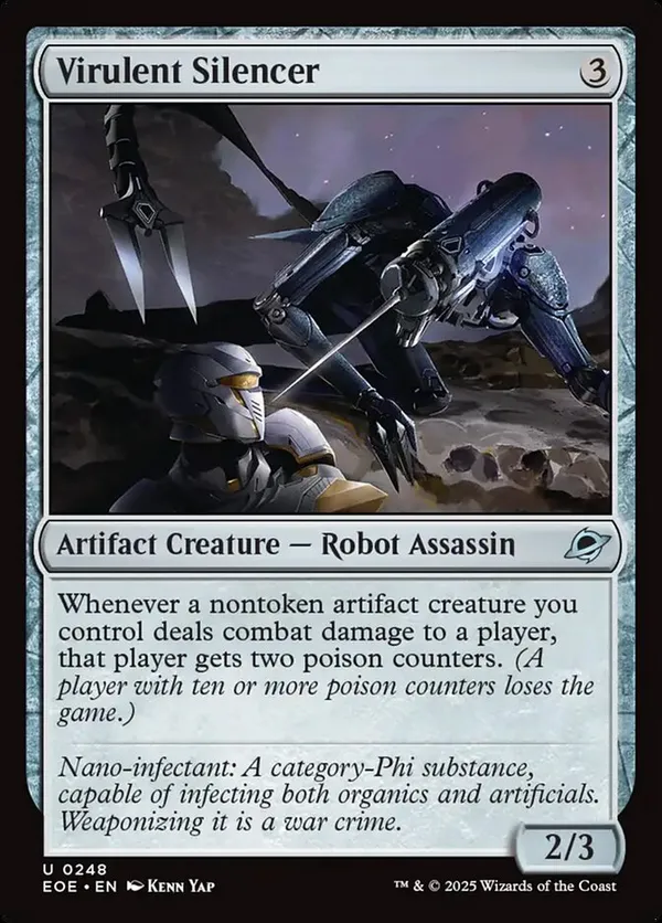 Virulent Silencer (Foil)