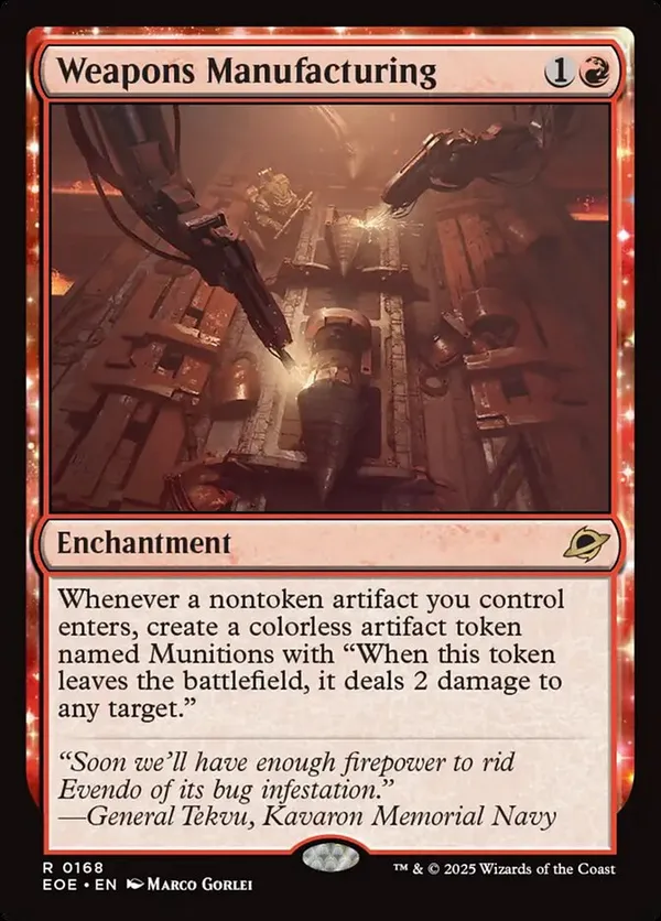 Weapons Manufacturing (Foil)