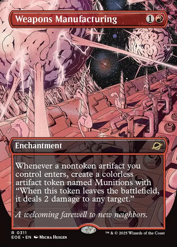 Weapons Manufacturing (Borderless) (Foil)