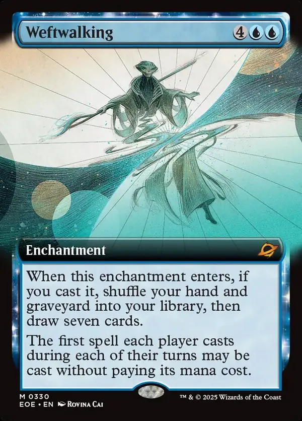 Weftwalking (Extended Art) (Foil)