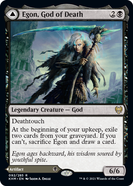Egon, God of Death // Throne of Death (Foil) Egon, God of Death // Throne of Death (Foil)