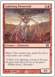 Lightning Elemental Lightning Elemental