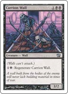 Carrion Wall (Foil)