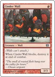 Cinder Wall (Foil)