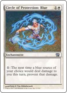 Circle of Protection: Blue (Foil)