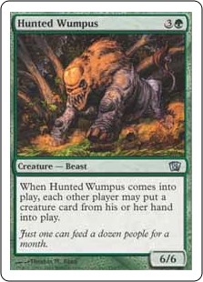 Hunted Wumpus (Foil)