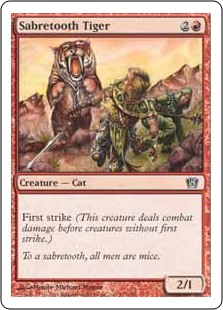 Sabretooth Tiger (Foil)