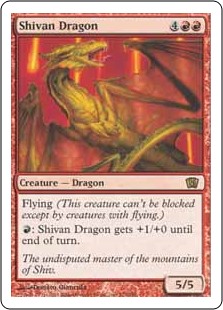Shivan Dragon (Foil)
