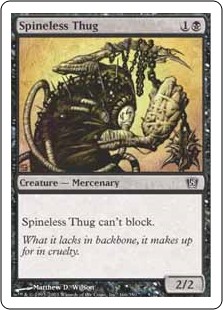 Spineless Thug (Foil)