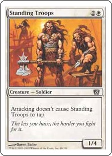 Standing Troops (Foil)
