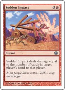 Sudden Impact (Foil)