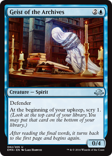 Geist of the Archives (Foil)
