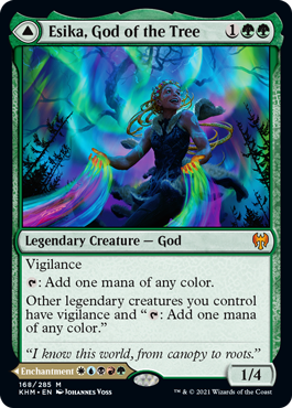 Esika, God of the Tree // The Prismatic Bridge (Foil) Esika, God of the Tree // The Prismatic Bridge (Foil)
