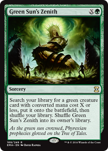 Green Sun's Zenith (Foil)