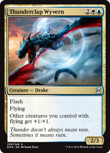 Thunderclap Wyvern (Foil)