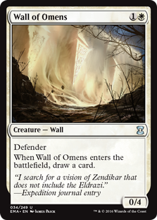 Wall of Omens (Foil)