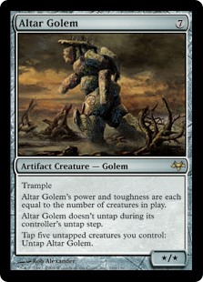 Altar Golem (Foil)