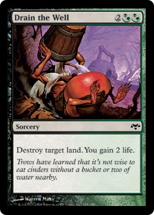 Drain the Well (Foil)