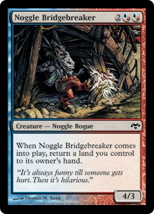 Noggle Bridgebreaker (Foil) Noggle Bridgebreaker (Foil)